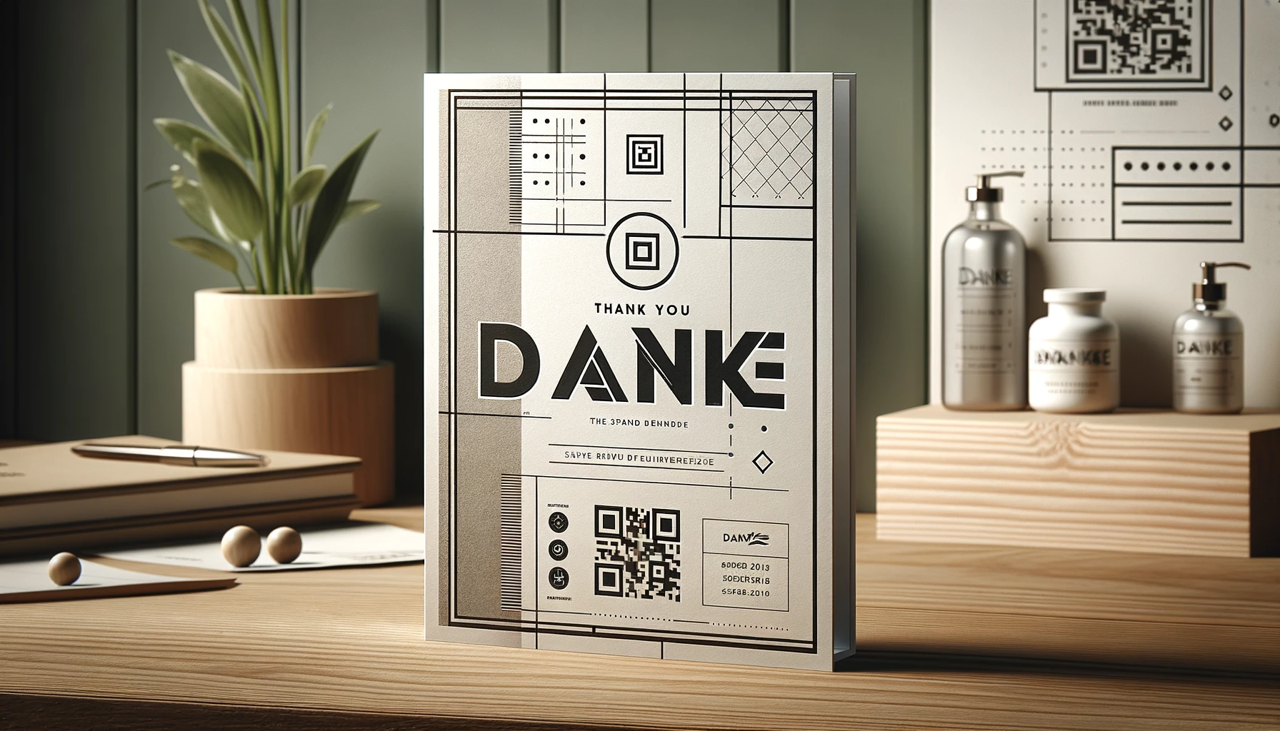 Amazon Product Insert Card - Danke 